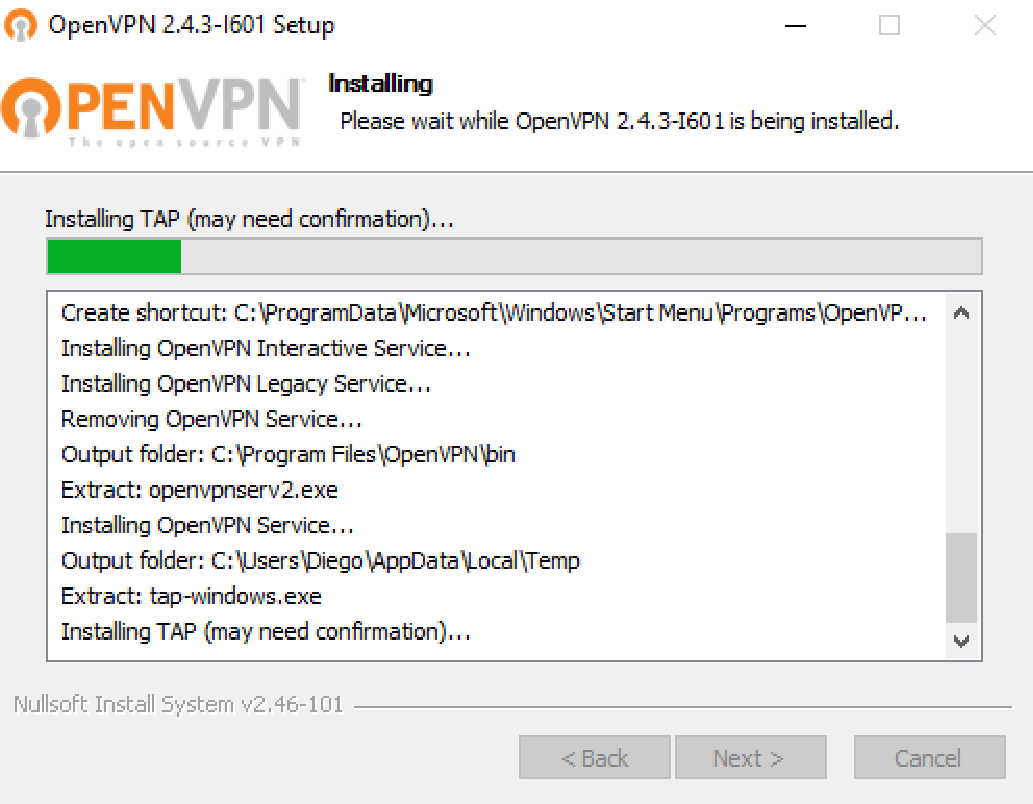 OpenVPN installers