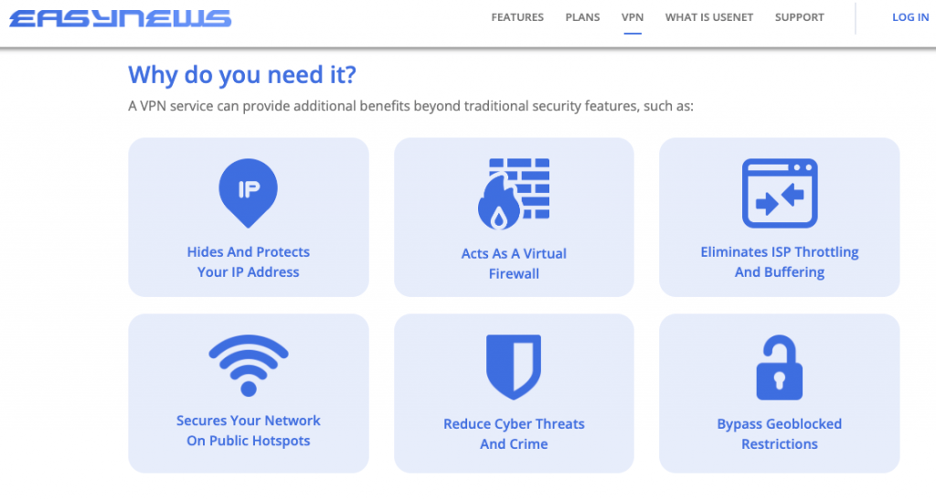 Easynews VPN