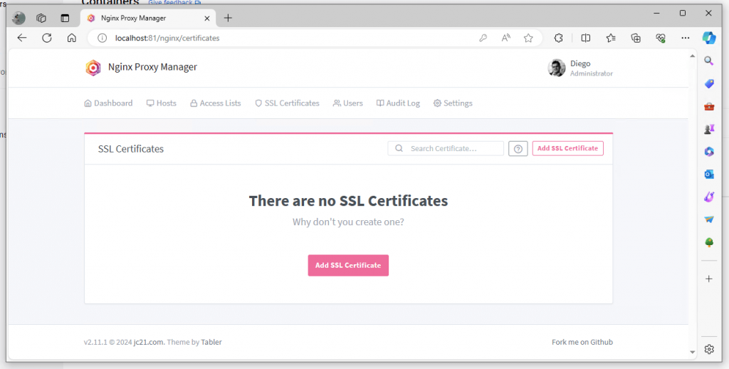 SSL certificates