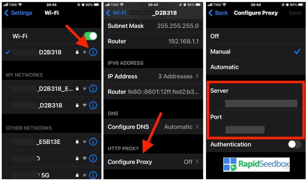 WhatsApp Proxy Setup