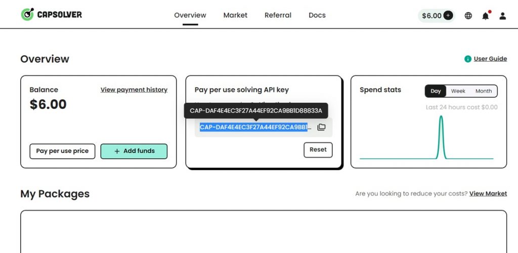 CapSolver works with an API key.  or via a web browser extension