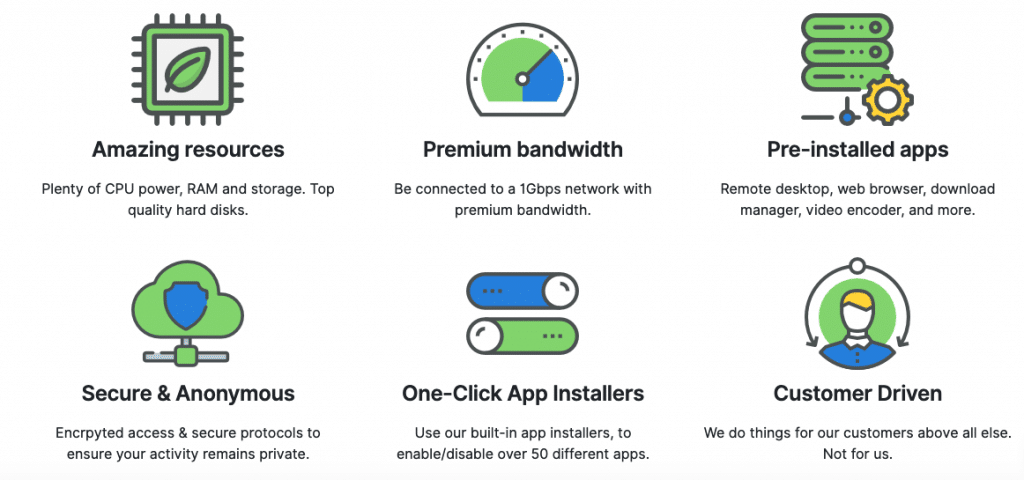 Seedbox and Plex Media Server.