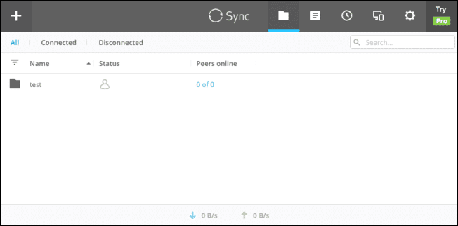 File syncing with Resilio Sync.