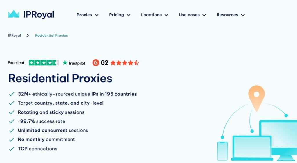 Founded in 2020, IPRoyal has quickly established itself as a prominent proxy service and internet privacy player.