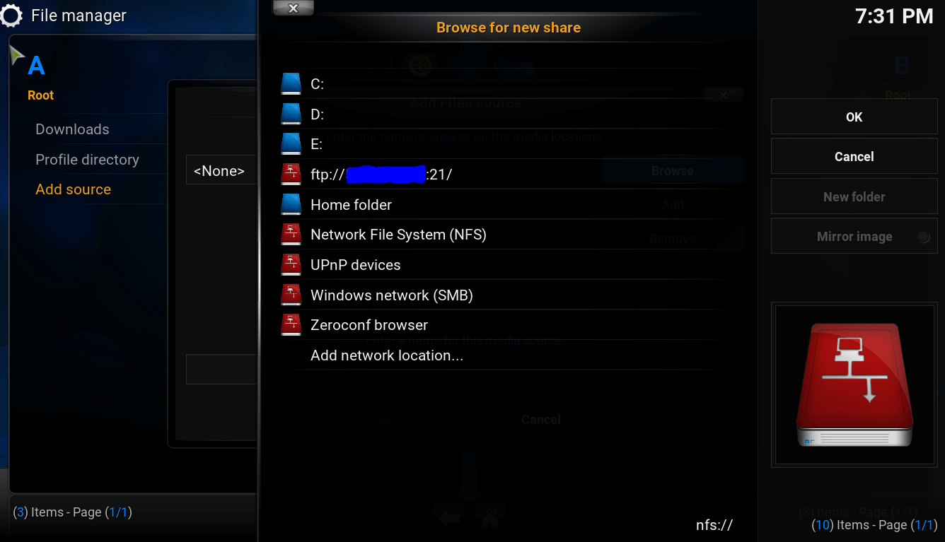 kodi-FTP