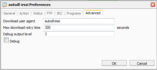 autodl-irssi-preferences