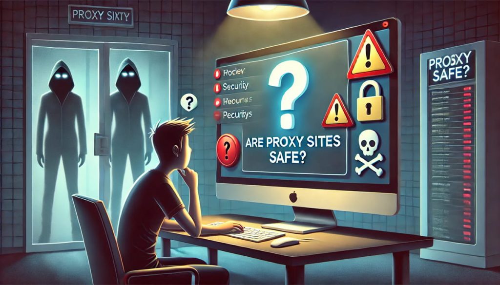 Proxy sites can be safe, depending on your chosen proxy type and service provider.