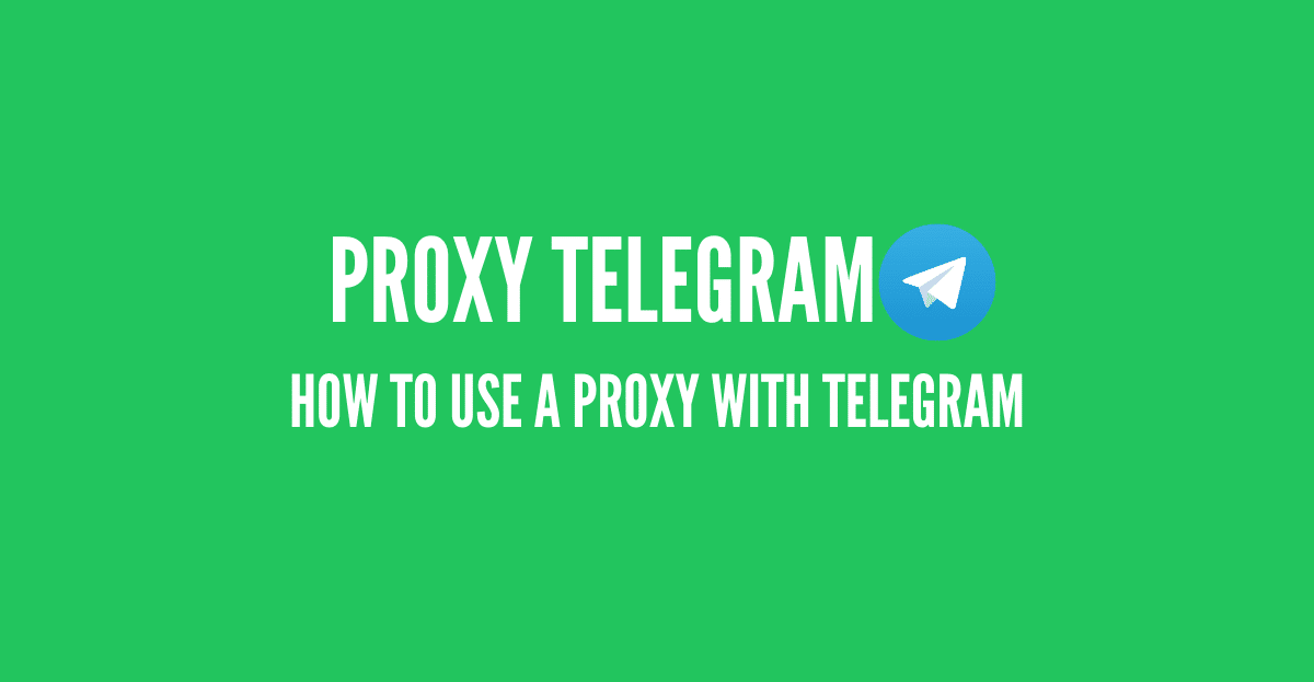 Telegram proxy