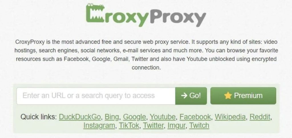 website croxyproxy