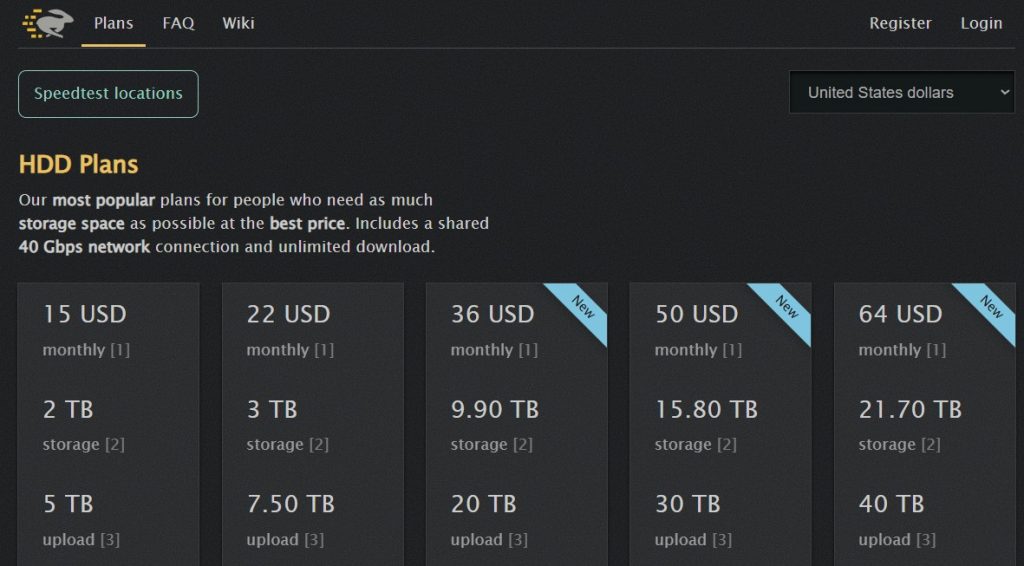 Whatbox is a popular seedbox provider known for its high-speed performance and user-friendly interface. 