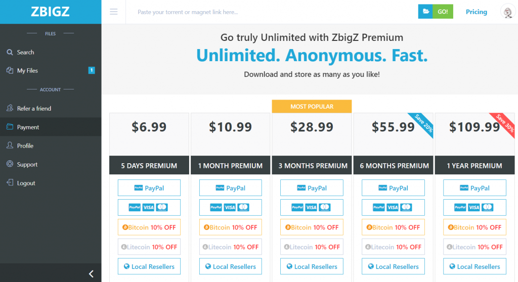 zbigz pricing